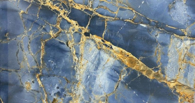Керамогранит Kazan Gold Blue High Gloss 60x120