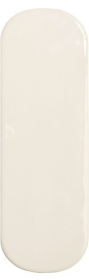 Плитка Calema Oval White Gloss 5.2х16