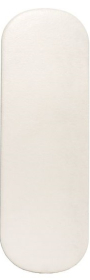 Плитка Calema Oval White Matt 5.2х16