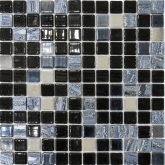 Мозаика Astra Black Mix (на сетке) 31.7x31.7