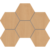 Декор Classic Wood CW04 Honey Oak Hexagon Неполированный 28.5x25