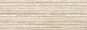 Плитка Travertino Wall Struttura 3D Dorica Vein Beige Rett 40x120