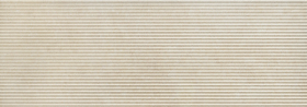 Плитка Travertino Wall Struttura 3D Pli Cross Beige Rett 40x120
