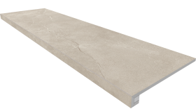 Ступень Magmas Комплект MM00 Ivory ( 33x120 неполированный прямоугольный бортик без насечек + Подступенок) 33x120