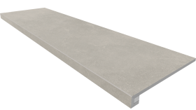 Ступень Magmas Комплект MM02 Grey ( 33x120 неполированный прямоугольный бортик без насечек + Подступенок) 33x120