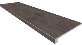 Set/Steptrade/SI04_NS/33x120/Riser/SI04_NS/14.5x120 Ступень Selection Комплект SI04 Walnut 120x33 неполированная прямоугол. бортик без насечек Подступенок 33x120
