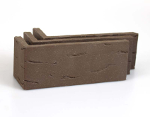 Клинкерная плитка Koro Brown Угловая 2201 (Y)x71x14 18.5x7.1