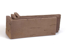Клинкерная плитка Koro Brown Угловая AK 2209 (Y)x71x14 18.5x7.1