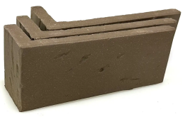 Клинкерная плитка Moon Brown Угловая АК 2409 (Y)x71x14 18.5x7.1