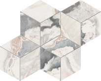 Декор Interno4 Calacatta San Babila Mosaico Rombi Lappato 30.5x35.2