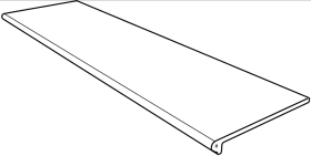 Ступень Rodeno Peldano Redondo 120 Roble Liso 120x33