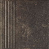 Ступень Scandiano Brown Stopnica Prosta B1a 30x30