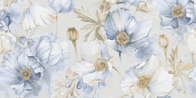 Декор Decors Elite Bluebell Decor B Matt Face 2 60x120