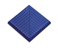 Ступень Olympic Series Petit Carre Наружный угол плитки с буртиком Cobalt 12x12