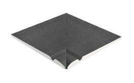 Бордюр Olympic Series Внутренний угловой элемент поручней Apache Anthracite 32.5x32.5