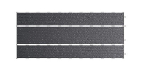 Керамогранит Olympic Series Фарфоровая решетка Apache Anthracite 19.5x49.5