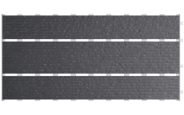 Керамогранит Olympic Series Фарфоровая решетка Apache Anthracite 24.5x49.5