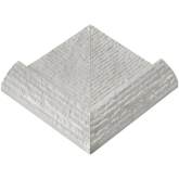 Бордюр Olympic Series Внешний угол поручня Apache Linear Unglazed 24.5x24.5