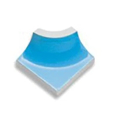 Декоративная вставка Olympic Series Внутренний торцевой угол Light Blue 4x4