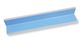 Бордюр Olympic Series Внутренний угловой элемент 90° Light Blue 3.2x3.2x24.5
