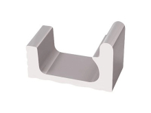 Декоративная вставка Olympic Series 1/2 часть переливного водоотводного канала Grey 23.5x12