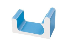 Декоративная вставка Olympic Series 1/2 часть переливного водоотводного канала Light Blue 29x12