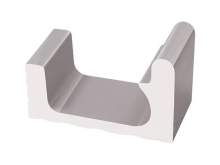 Декоративная вставка Olympic Series 1/2 часть переливного водоотводного канала Grey 29x12