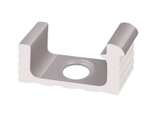 Декоративная вставка Olympic Series Переливной лоток керамический 1/2 часть со сливом Grey 29x12