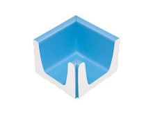 Декоративная вставка Olympic Series Внутренний угол водоотводного канала Light Blue 15x15