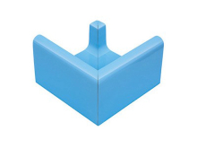 Декоративная вставка Olympic Series Наружный угол водоотводного канала Light Blue 15.5x15.5