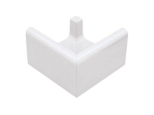 Декоративная вставка Olympic Series Наружный угол водоотводного канала White 15.5x15.5