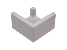 Декоративная вставка Olympic Series Наружный угол водоотводного канала Grey 15.5x15.5
