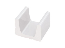 Декоративная вставка Olympic Series 1/2 часть водоотводного канала White 15x12