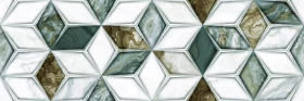 Декор Hypnose Malachite Decor 04 glossy 30x90