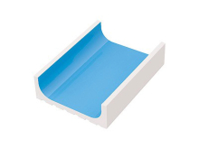 Декоративная вставка Olympic Series Переливной водоотводный канал Light Blue 18.5x24.5