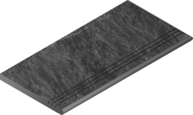 620040000068 Ступень Materia X2 Титанио Закругленная Грип 30x60 Правая