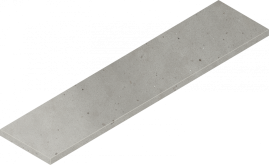 Ступень Avantgarde Silver Scalino Angolare Sx 33x120