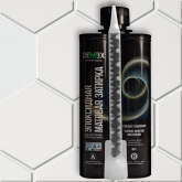 Матовая двухкомпонентная эпоксидная затирка 306 Лунный белый