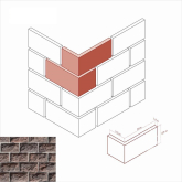 Искусственный камень Тилл 453-45 Угол