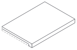 Ступень Forum Slim Desert Scalino Angolare Dx 33x80