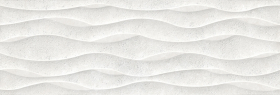 Декор Ground White Decor/33.3X100/R 33.3x100