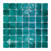 Мозаика Мозаика Смальта Микс бирюзовый 21х21 320х320