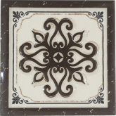 Декоративная вставка Керамические вставки Севилья 6х6