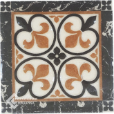 Декоративная вставка Керамические вставки Лилия 6х6