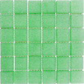 Мозаика Сокровища России Уваровит зеленый матовый 23х23 300x300