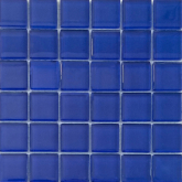 Мозаика Сокровища России Лазурит моно синий глянцевый 23х23 30x30