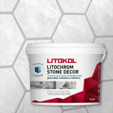 Litochrom Stone Decor SD.410 Светло-серый 4кг