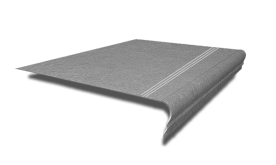 Ступень Step Line Комплект Artstone Gray MT ( 35x120 + Подступенок 20x120)