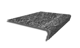 Ступень Step Line Комплект Artstone Black MT ( 35x120 + Подступенок 20x120)