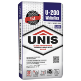 Клей плиточный U-200 WhiteFlex Белый 25 кг